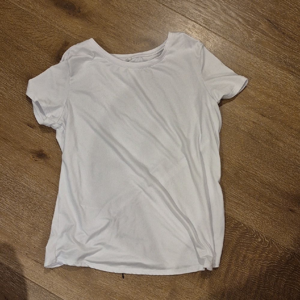 Classic White Short Sleeve Women's Tee